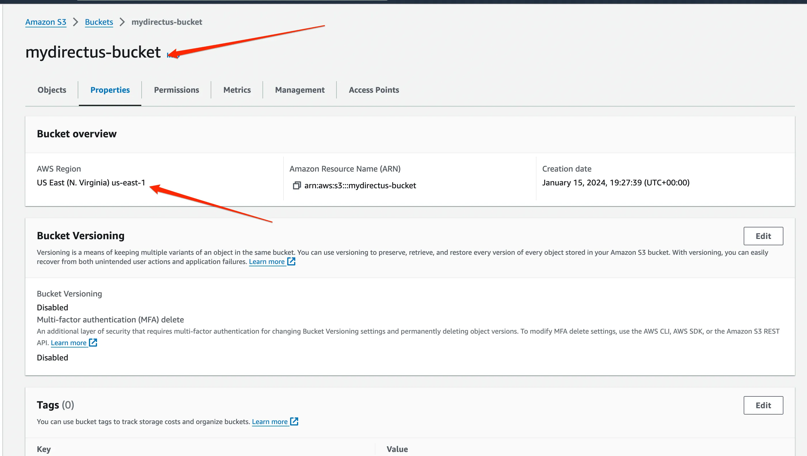 An AWS RDS database creation page to set up the connectivity options to the database